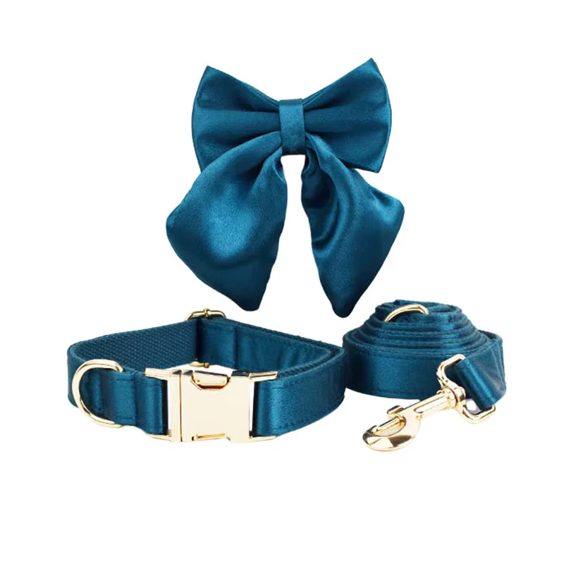 Personalized Blue Green Satin Classic Set - Image 18