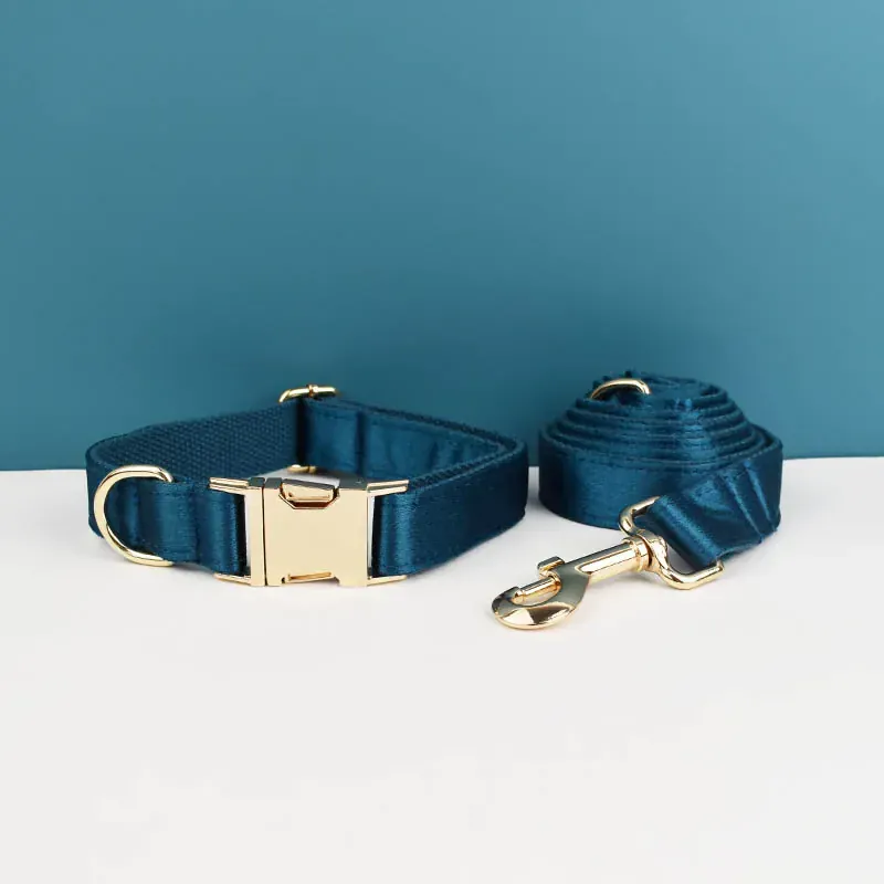 Personalized Blue Green Satin Classic Set - Image 8