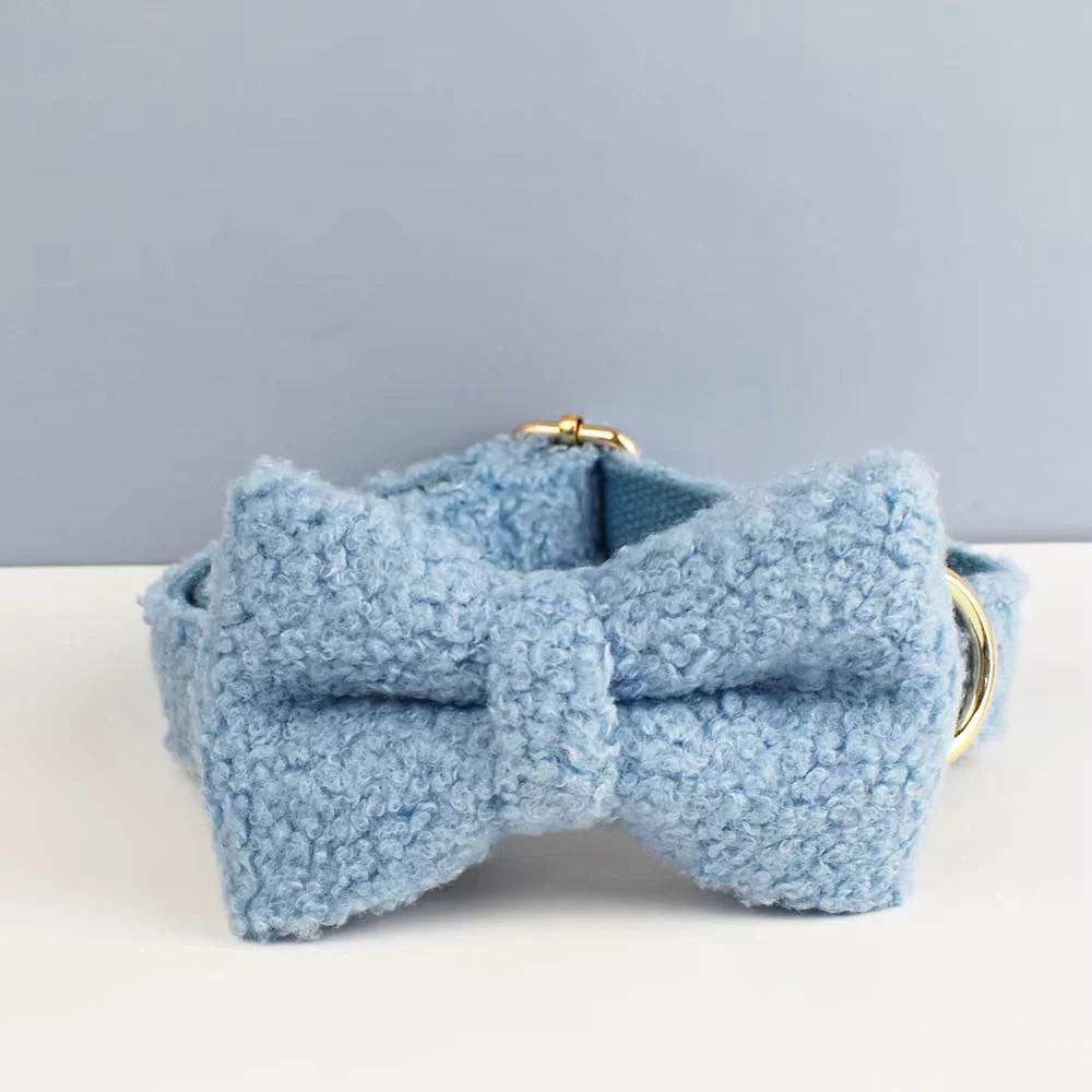 Personalized Blue Teddy Velvet Classic Set - Image 12