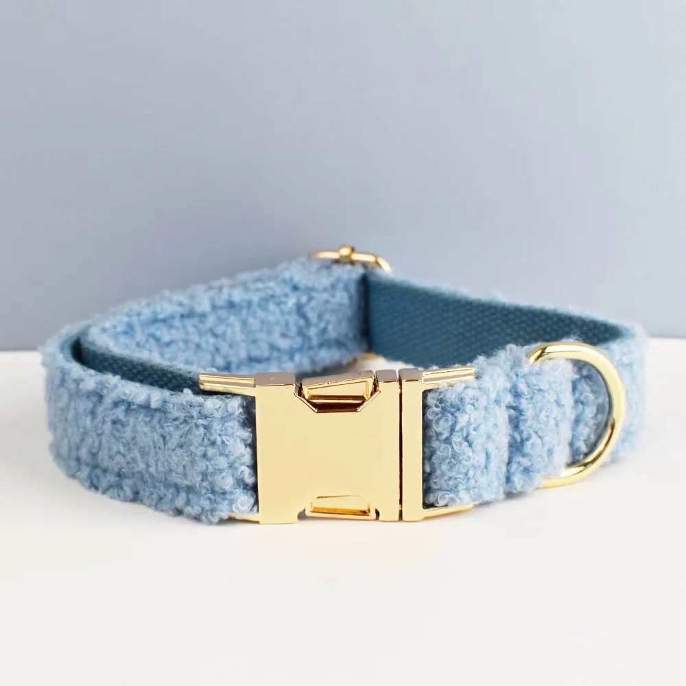Personalized Blue Teddy Velvet Classic Set - Image 13