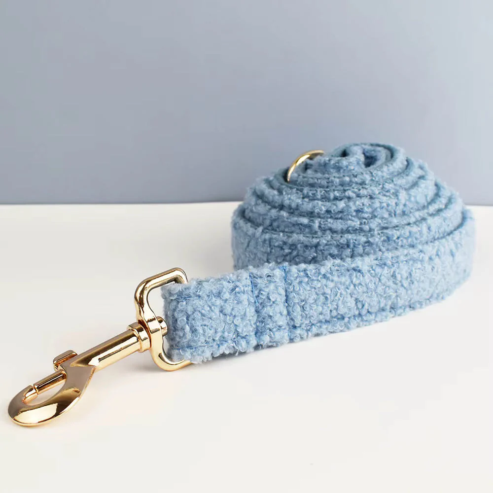 Personalized Blue Teddy Velvet Classic Set - Image 14
