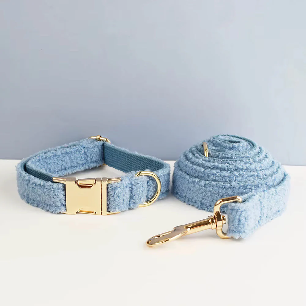 Personalized Blue Teddy Velvet Classic Set - Image 16