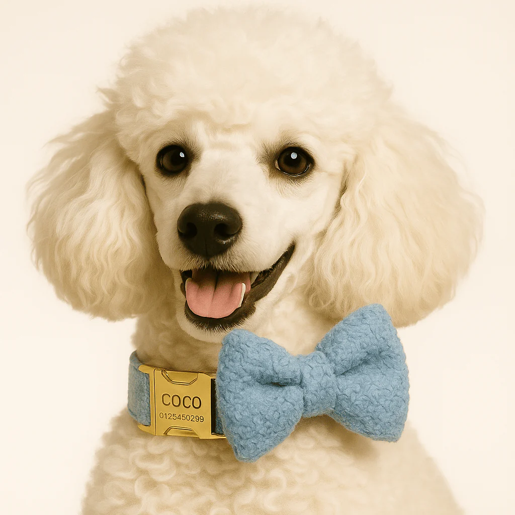 Personalized Blue Teddy Velvet Classic Set - Image 2