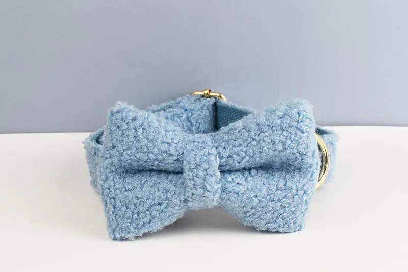 Personalized Blue Teddy Velvet Classic Set - Image 9