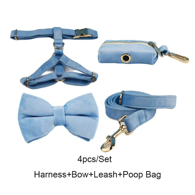 Personalized Blue Velvet Classic Set - Image 23