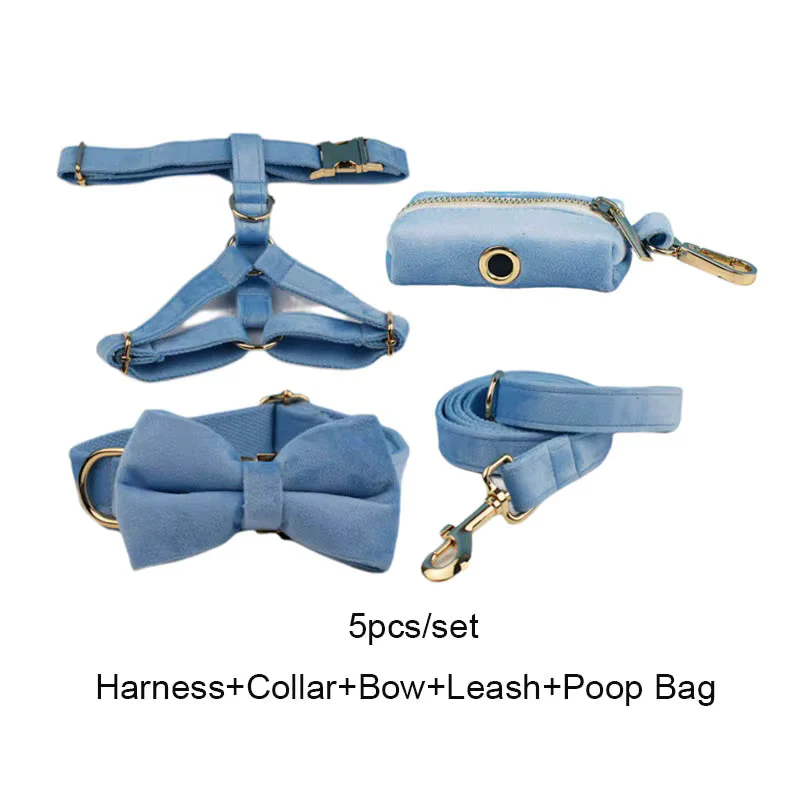 Personalized Blue Velvet Classic Set - Image 24