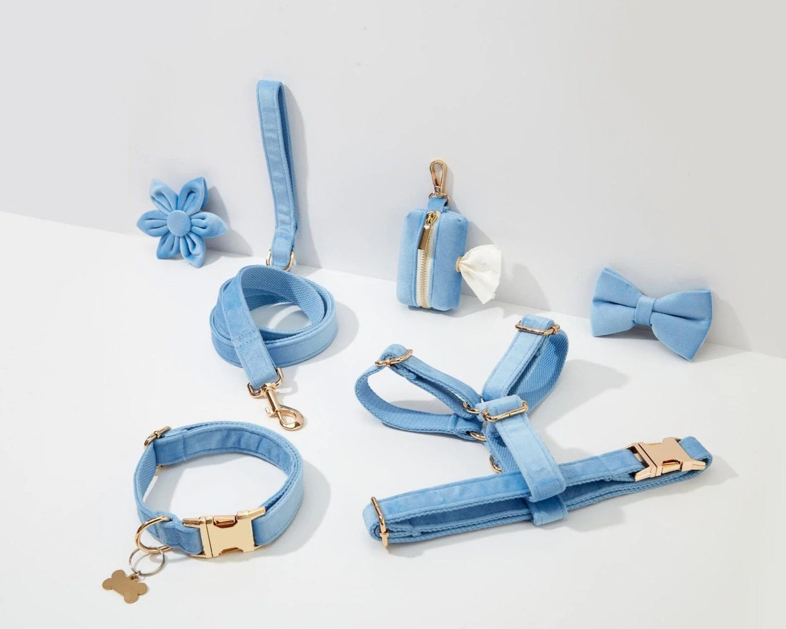 Personalized Blue Velvet Classic Set - Image 3