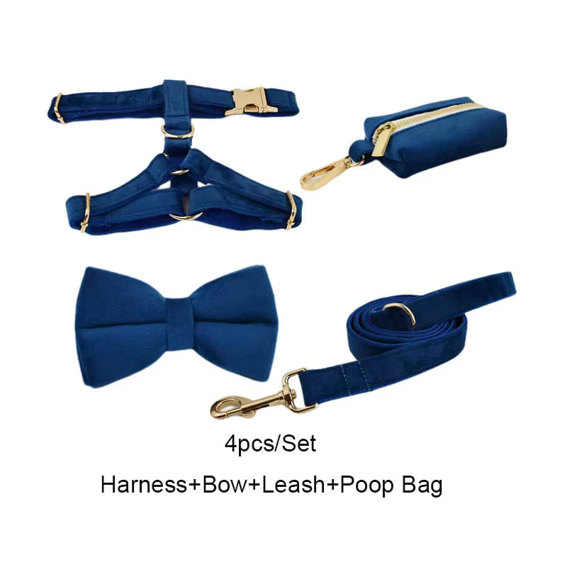 Personalized Blue Velvet Classic Set - Image 22