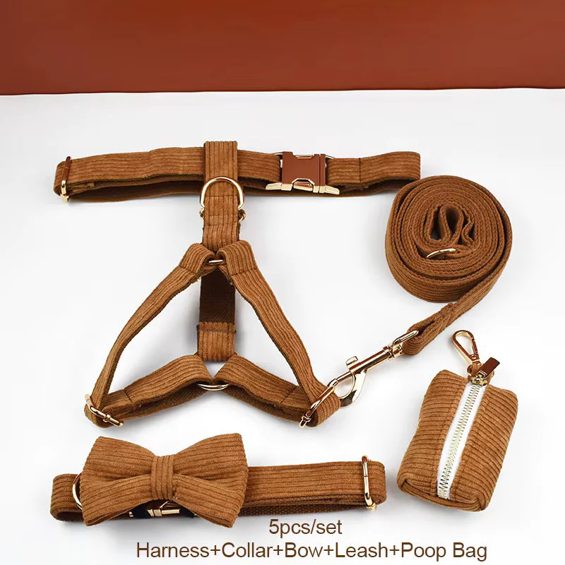 Personalized Caramel Corduroy Classic Set - Image 21
