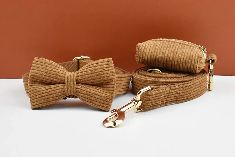 Personalized Caramel Corduroy Classic Set - Image 7