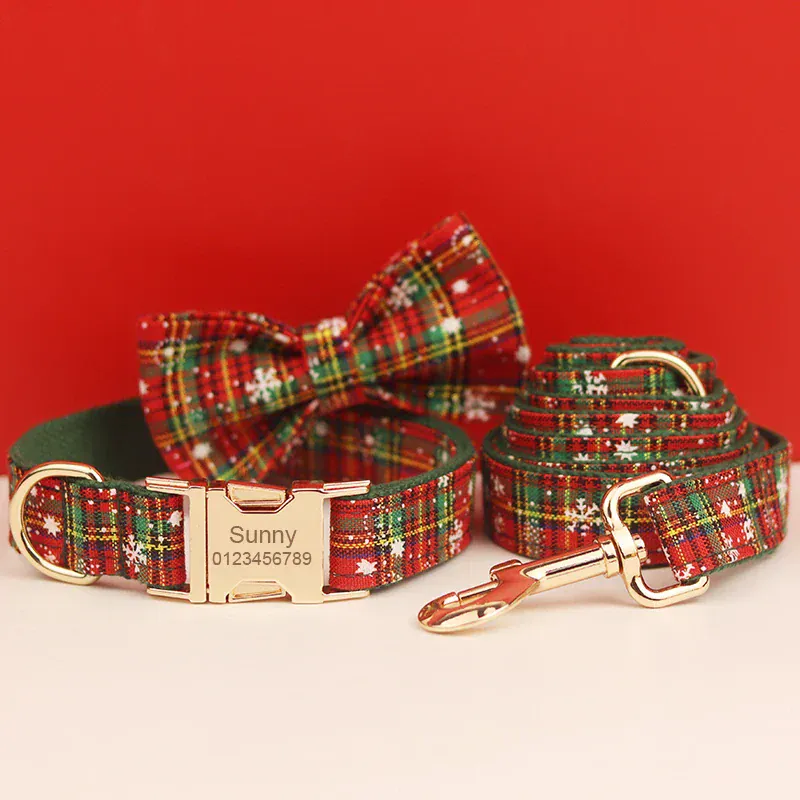 Personalized Christmas Plaid Classic Set - Image 9