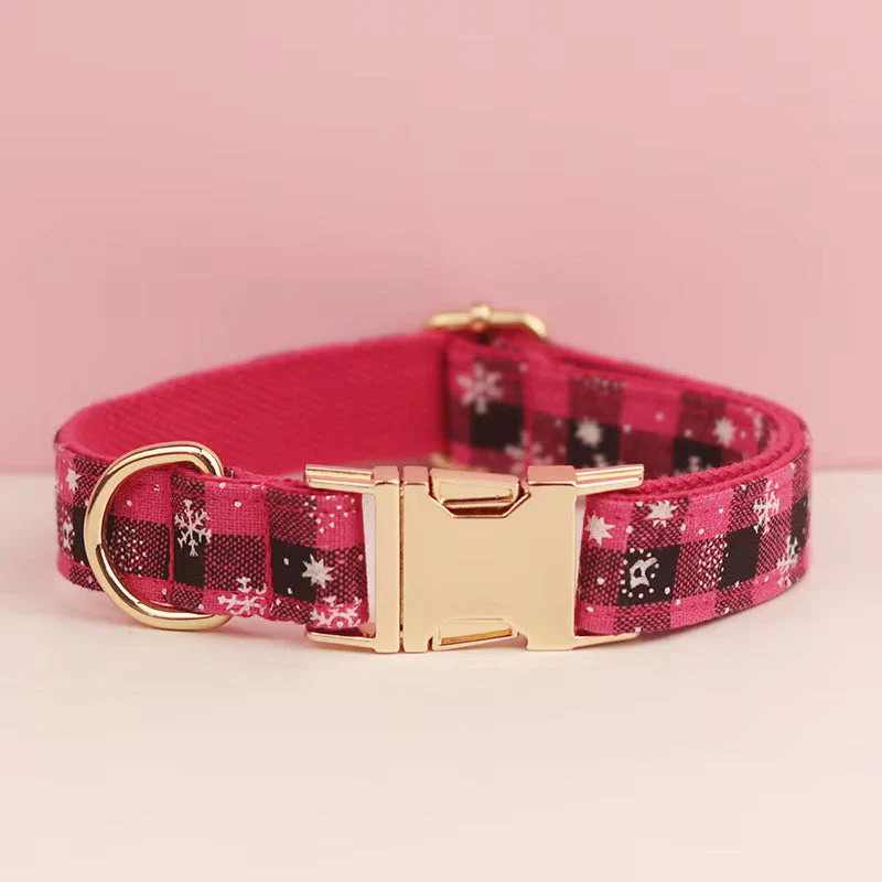 Personalized Christmas Red Star Plaid Classic Set - Image 11