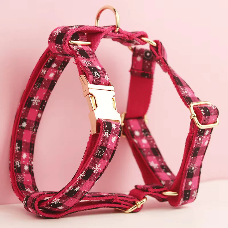 Personalized Christmas Red Star Plaid Classic Set - Image 13