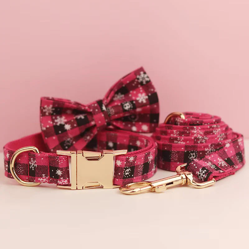 Personalized Christmas Red Star Plaid Classic Set - Image 15