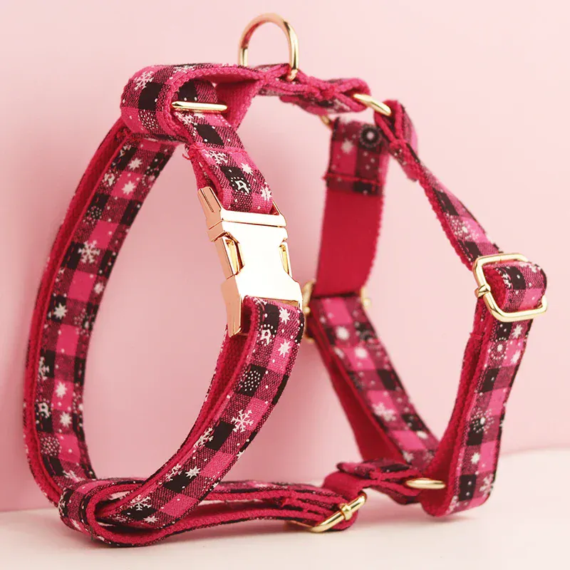 Personalized Christmas Red Star Plaid Classic Set - Image 5