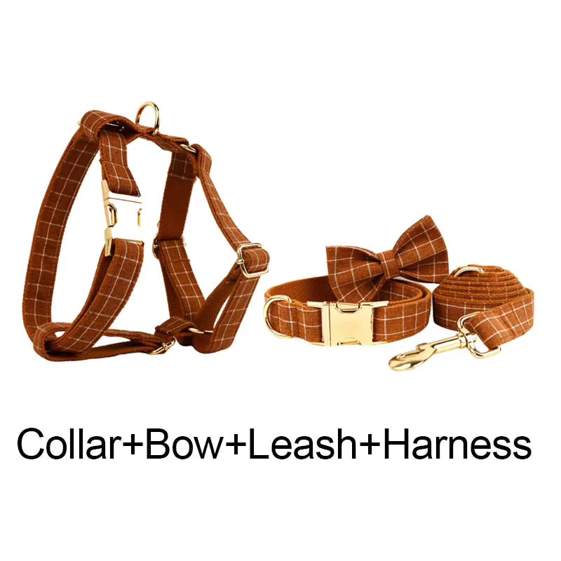 Personalized Classic Brown Plaid Classic Set - Image 21
