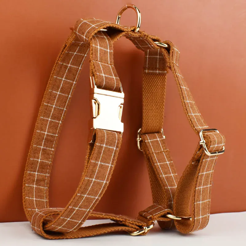 Personalized Classic Brown Plaid Classic Set - Image 4