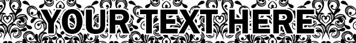 Personalized Damask Dog Collar - Image 2