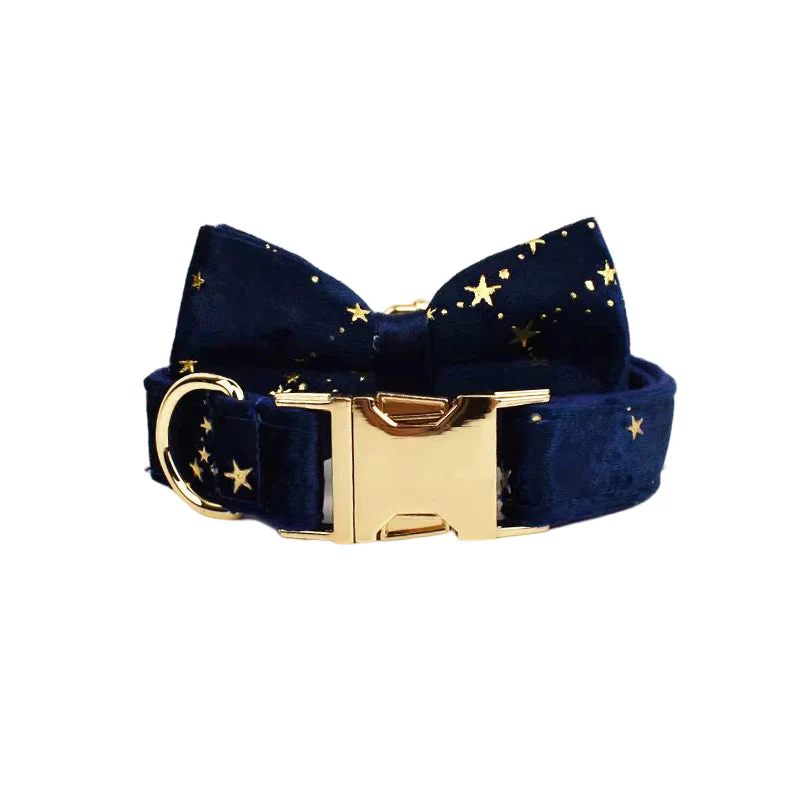 Personalized Dark Blue Velvet Classic Set - Image 13