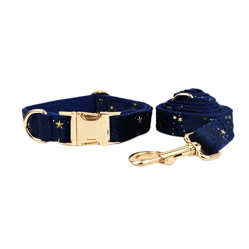 Personalized Dark Blue Velvet Classic Set - Image 17