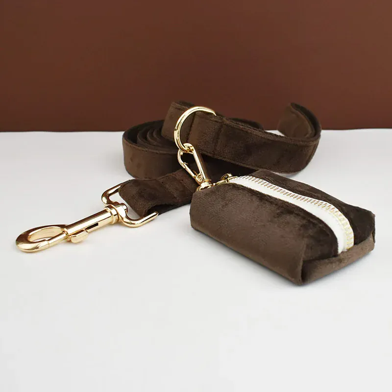 Personalized Dark Brown Velvet Classic Set - Image 8