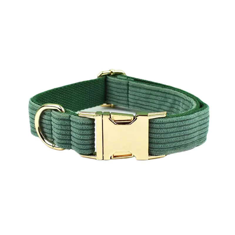 Personalized Dark Green Corduroy Classic Set - Image 13