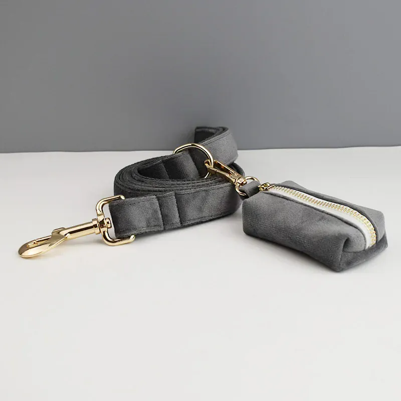 Personalized Dark Grey Velvet Classic Set - Image 10