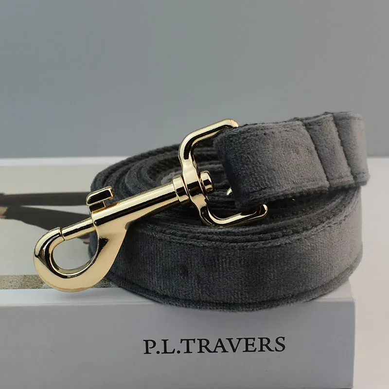 Personalized Dark Grey Velvet Classic Set - Image 11