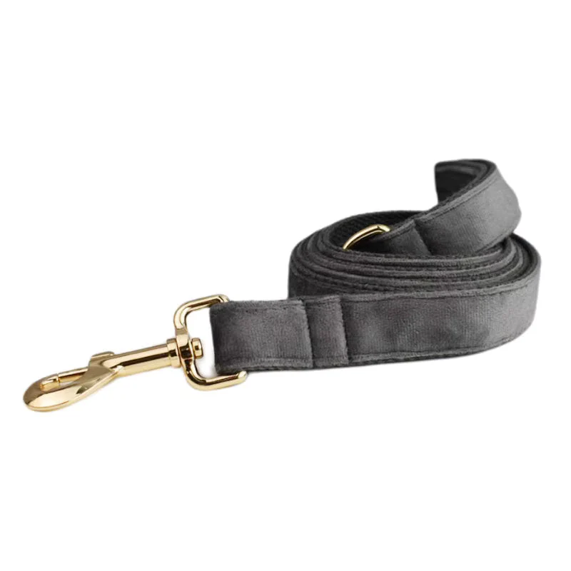 Personalized Dark Grey Velvet Classic Set - Image 16