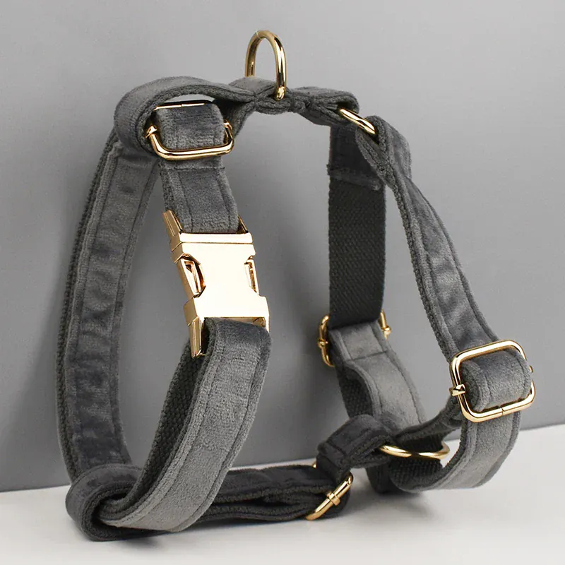 Personalized Dark Grey Velvet Classic Set - Image 9