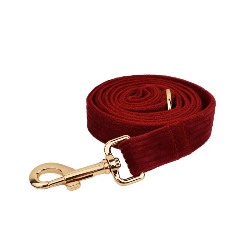 Personalized Dark Red Corduroy Classic Set - Image 12