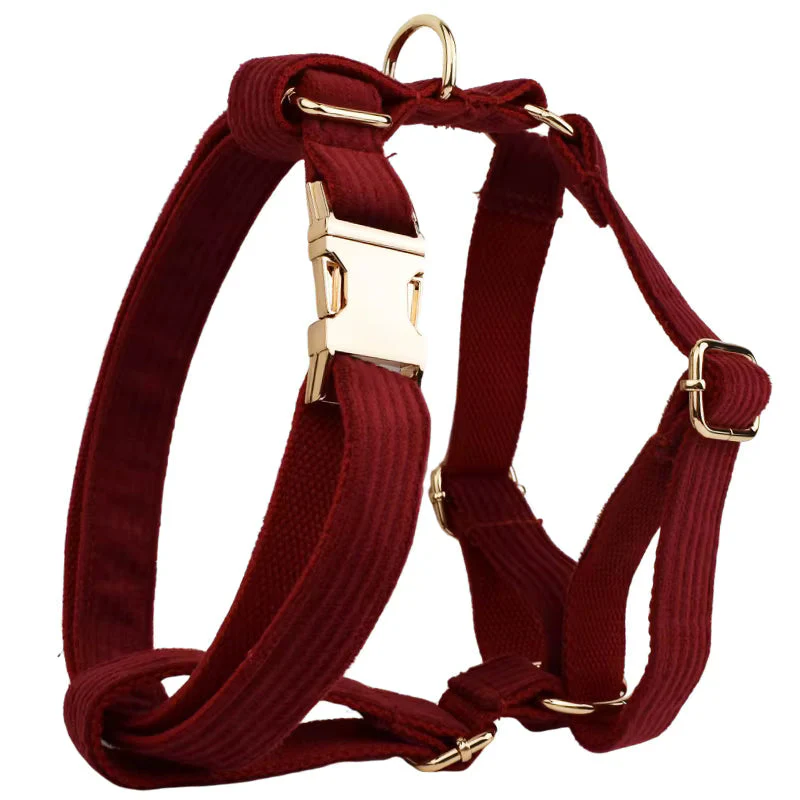 Personalized Dark Red Corduroy Classic Set - Image 13