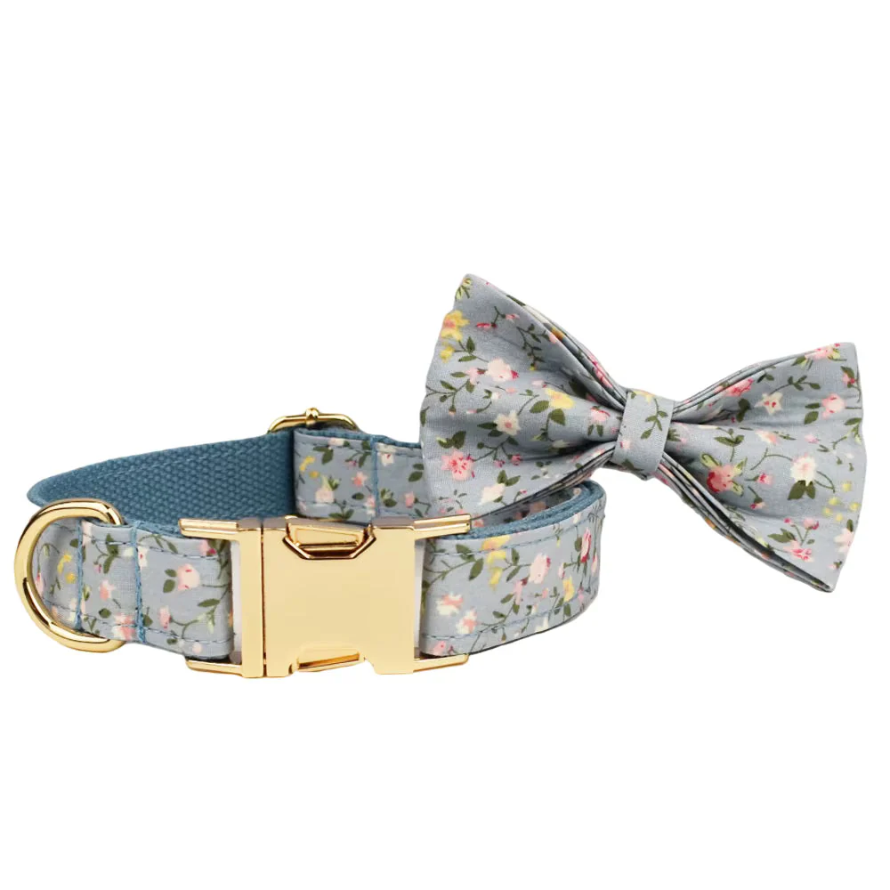 Personalized Dusty Blue Floral Classic Set - Image 13