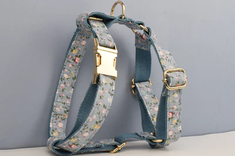 Personalized Dusty Blue Floral Classic Set - Image 9