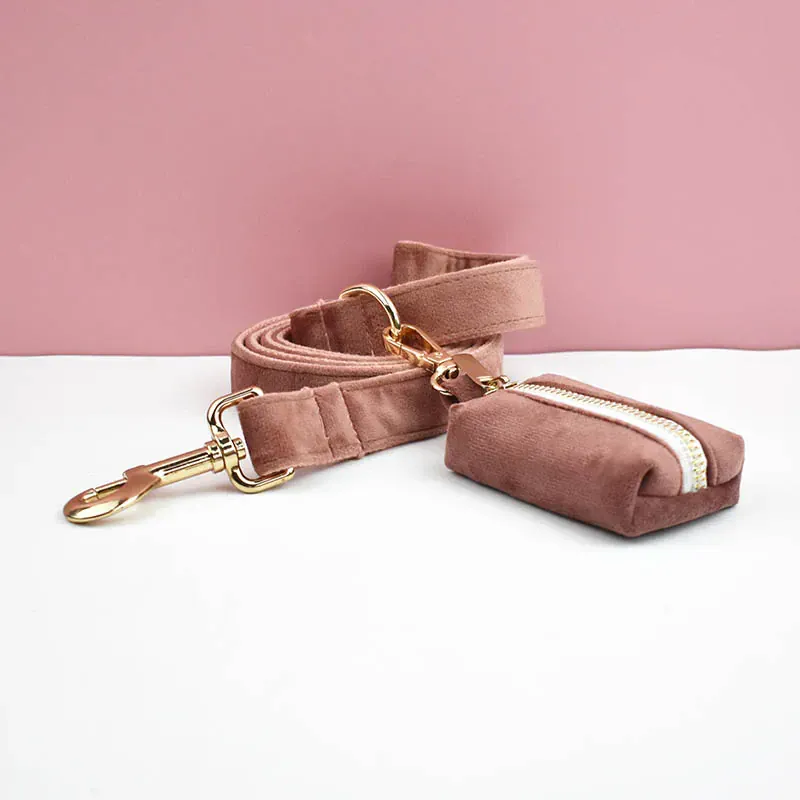 Personalized Dusty Pink Velvet Classic Set - Image 6
