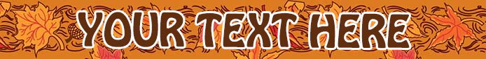 Personalized Fall Leaves Dog Collar - Image 2