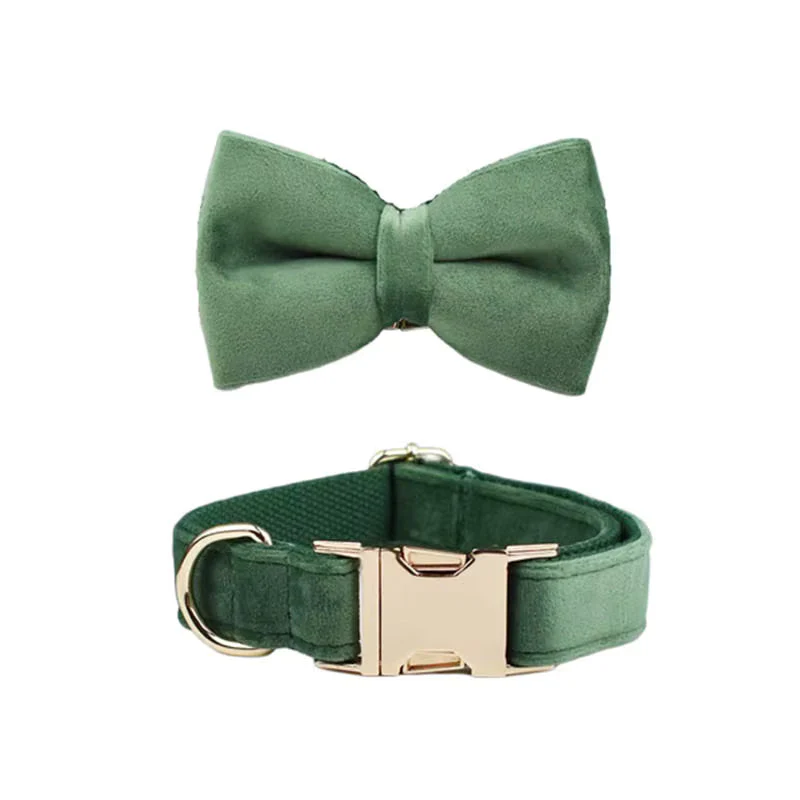 Personalized Forest Green Velvet Classic Set - Image 15