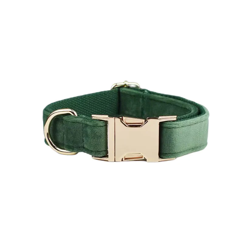 Personalized Forest Green Velvet Classic Set - Image 16