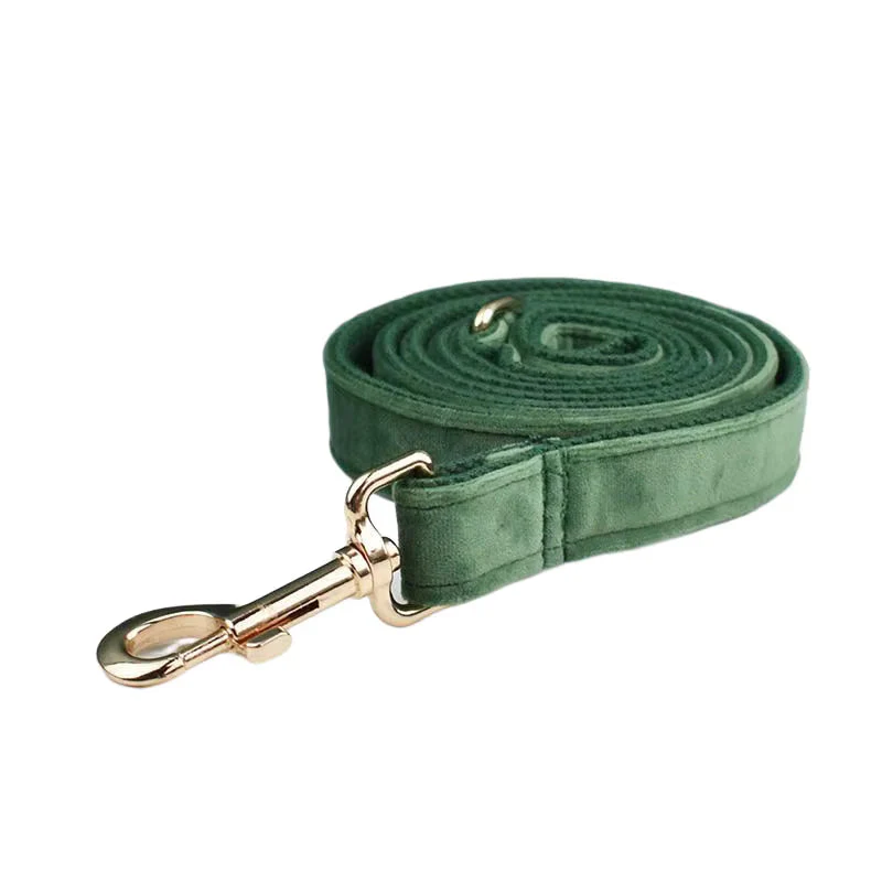 Personalized Forest Green Velvet Classic Set - Image 17