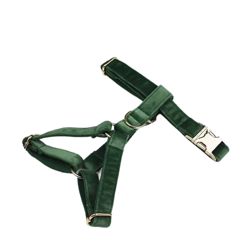 Personalized Forest Green Velvet Classic Set - Image 18