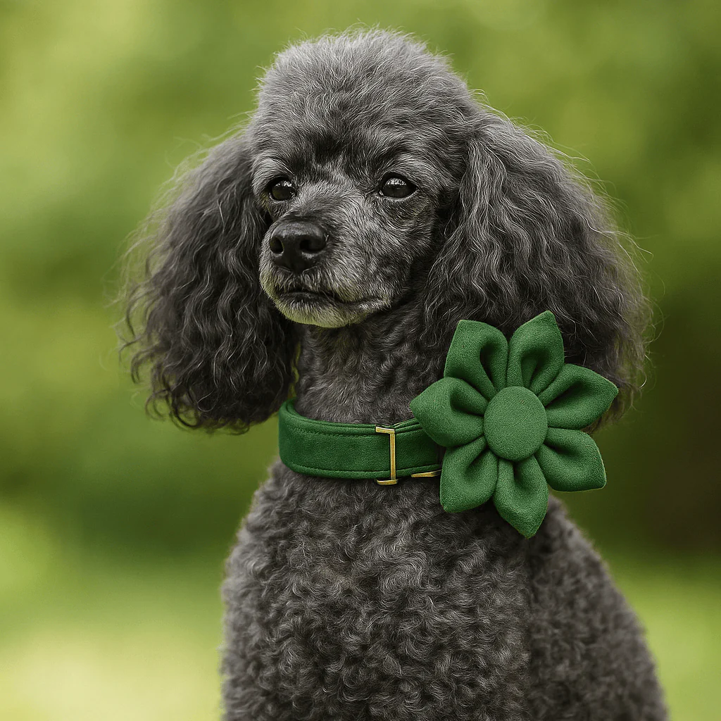 Personalized Forest Green Velvet Classic Set - Image 2
