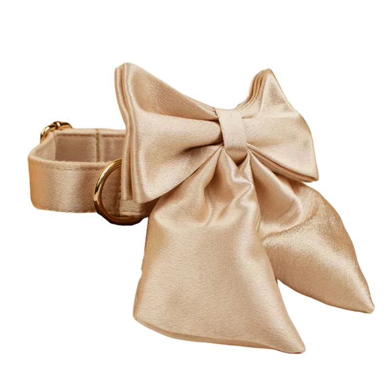 Personalized Gold Satin Wedding Classic Set - Image 14