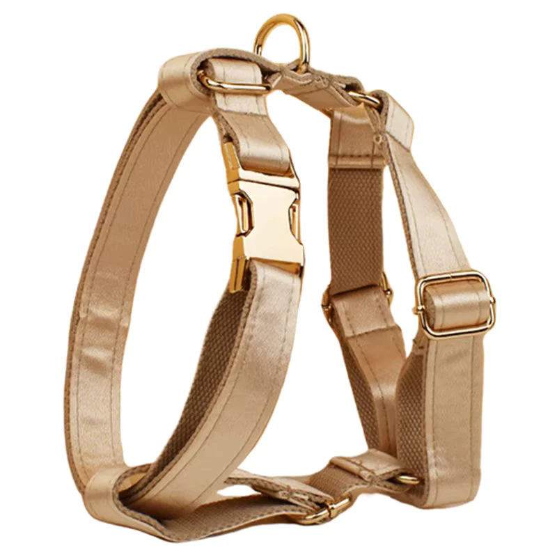 Personalized Gold Satin Wedding Classic Set - Image 17
