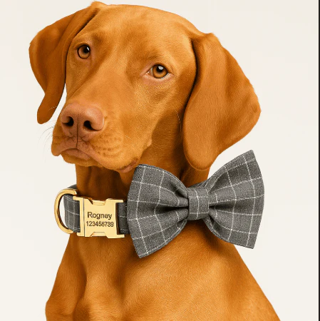 Personalized Gray Plaid Classic Set - Image 2