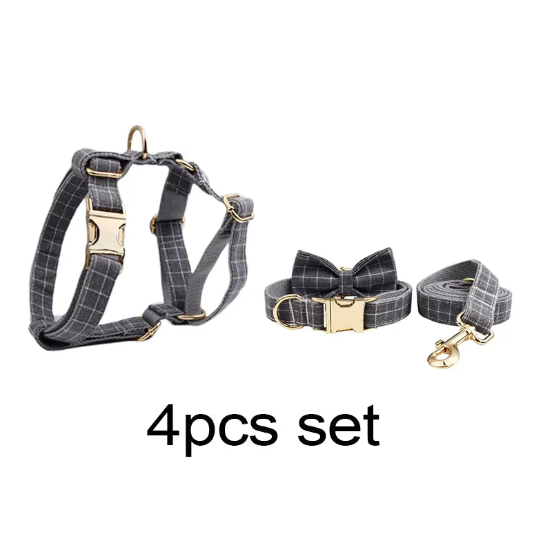 Personalized Gray Plaid Classic Set - Image 20