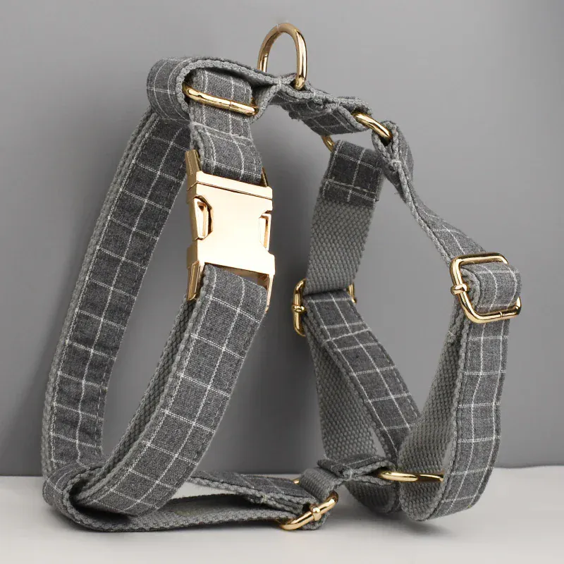 Personalized Gray Plaid Classic Set - Image 5