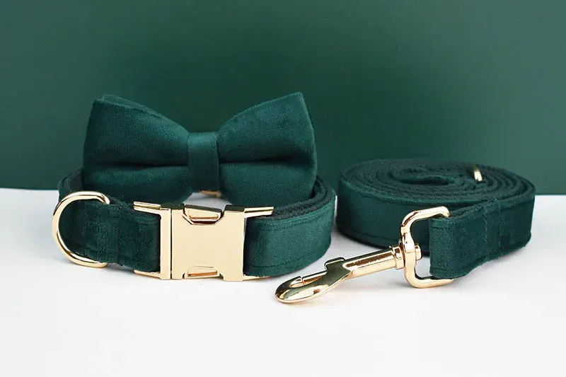 Personalized Green Velvet Classic Set - Image 10