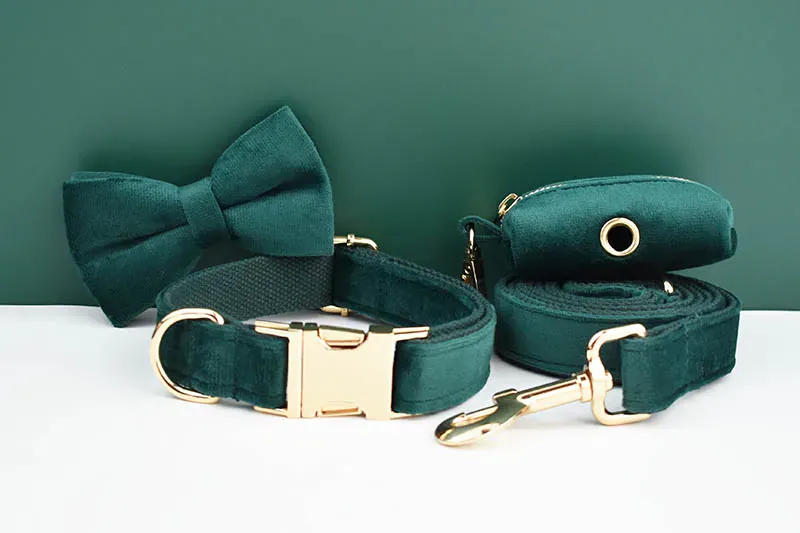 Personalized Green Velvet Classic Set - Image 11