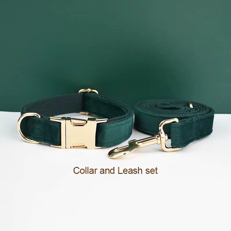 Personalized Green Velvet Classic Set - Image 19