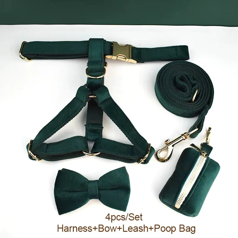 Personalized Green Velvet Classic Set - Image 22